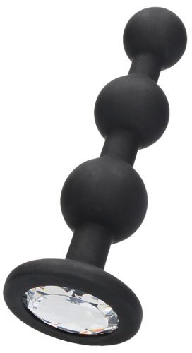 Bijou Beaded – ékszerhatású anális plug 9,5 x 2,5 cm