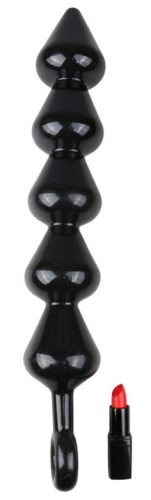 Links-X – prémium anál golyók 33 cm hosszú 6 cm átmérővel