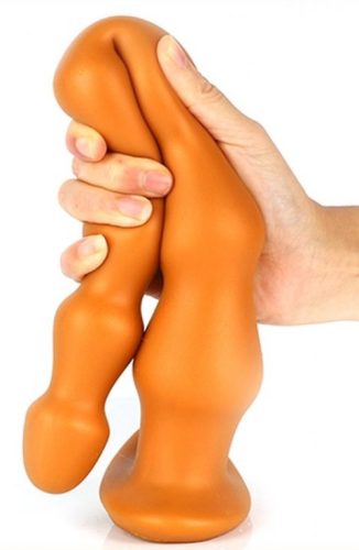 Prémium hosszú Chap golyós análplug – 22 x 3 cm