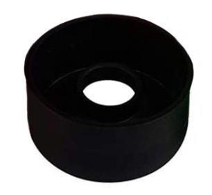 Prémium fekete szilikon hüvely péniszpumpához 65mm