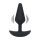 Klasszikus szilikon anál dildó M fekete
