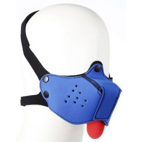 Neoprene PUPPY Blue – ízléses szájkosár nyelvvel