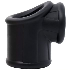 Szilikon here-nyújtó – fekete prémium kényeztető