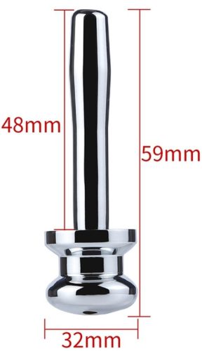 Hollow Penis Plug 5cm – üreges pénzplug 9mm átmérővel