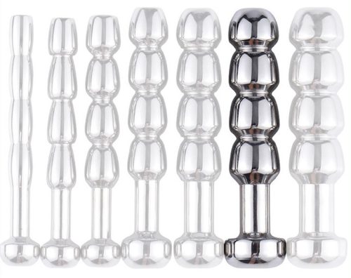 Mega – 4,5 cm-es átmérőjű, piercinges húgycső dugó