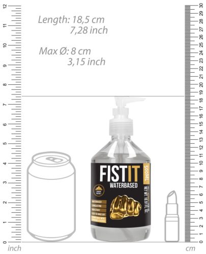 Fist It – Vízbázisú síkosító 500ml pumpás flakonban