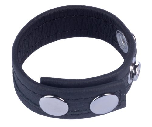 Tippys bőr péniszgyűrű – prémium, érzéki kényeztetés