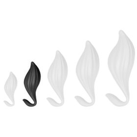   Bulby - prémium szilikon anális dugó M (14 x 7 cm) feketében