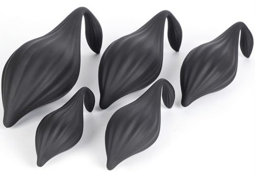 Bulby XL – prémium szilikon anális dugó 20x9 cm, fekete