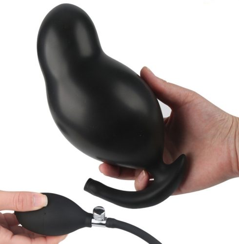 Felfújható anális dugó – kényeztető kiterjesztő 9,5 x 3 cm