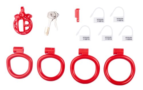 Lyfy Short – prémium piros fiúcskazár 4 x 3,3 cm