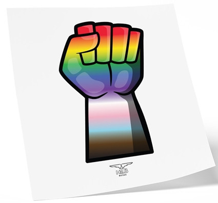 Ephemeral Tattoo GAY FORCE – időtlen tetoválás 10 x 15 cm