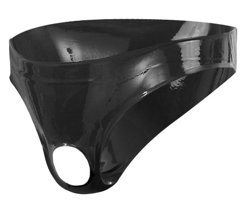Latex alsónemű - elülső nyitott dizájn