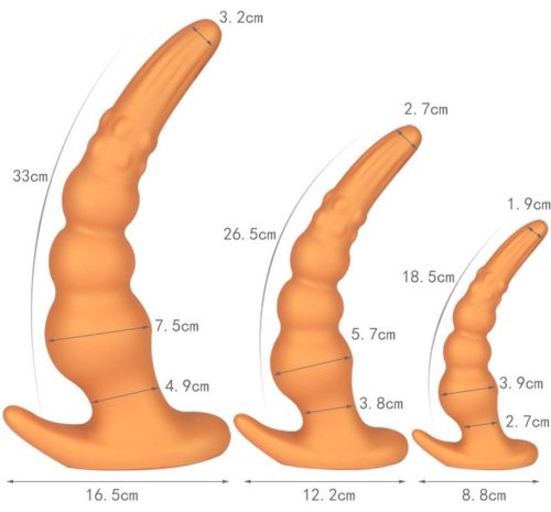 Lonkero – prémium szilikon prosztata izgató 25 x 5.7 cm