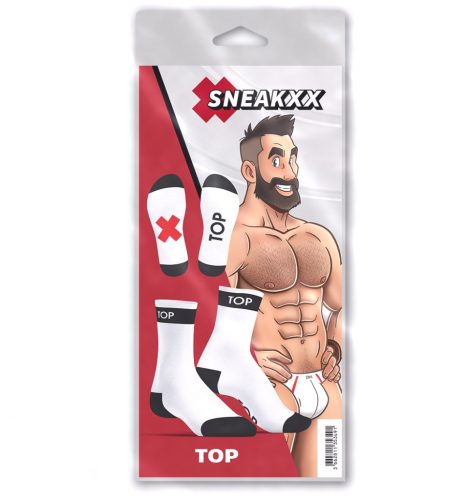 Top SneakXX – prémium fehér sportzokni