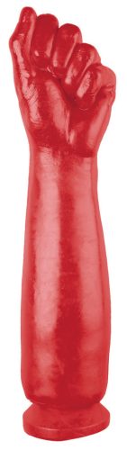 Hosszú mély vibráló masszírozó – 30 x 8 cm, piros