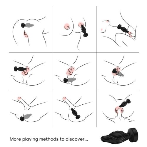 Limonster Fekete Vibrátor 9 rezgésfunkcióval