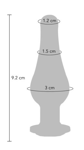 Twilight Bum – prémium anál vibrátor 9 x 3,2 cm