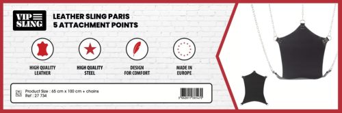 Paris – öt pontos bőr felfüggesztés