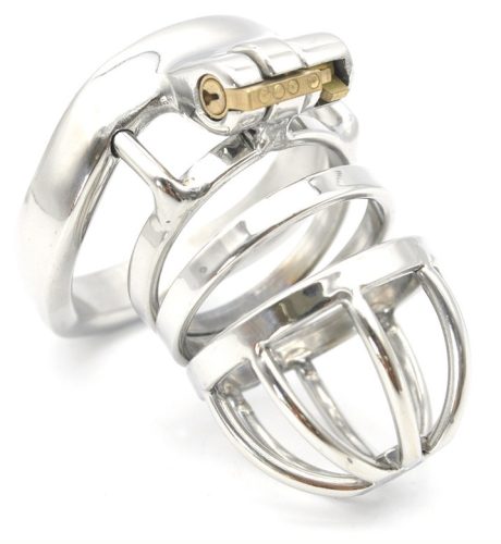 Benty fémből készült intim zár - 7,5 x 3,3 cm