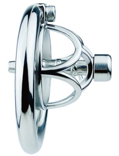 Fém büntetőketrec – Hexy húgycsődugóval, 3 x 3.3 cm