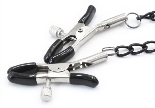 Gag Nip Ring – stílusos mellbimbó feszítő fekete színben