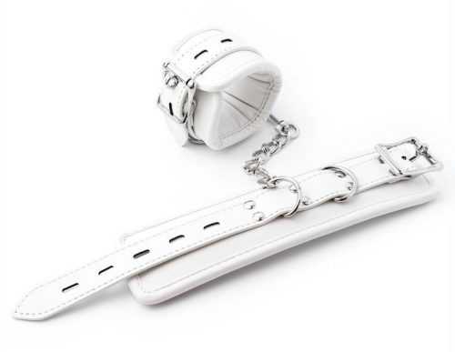 CUFF BOMB – fehér csuklókötöző készlet