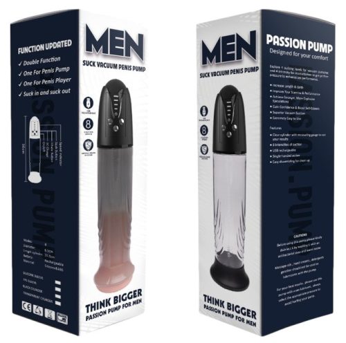 Think Passion – prémium péniszpumpa (20 x 6 cm)