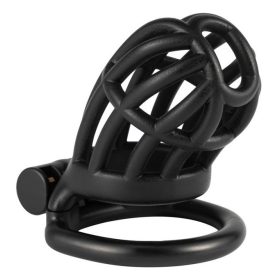 Slutypig – prémium fekete pénisz zár 8 x 3,3 cm