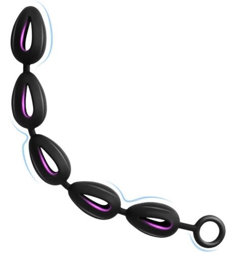 Hollow Out – üreges anál golyók, 51 cm hosszú