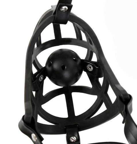 Sm MUZZLE STRAP – prémium fekete szájkosár