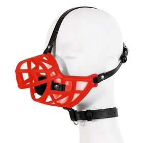Sm MUZZLE STRAP – piros rögzítő szájkosár