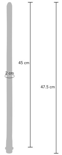 Gusher – hosszú, 45 cm-es beöntő csúcs prémium minőségben