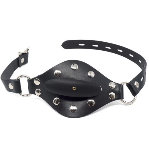 Felfújható Bulb Gag - elegáns szexjáték fekete színben