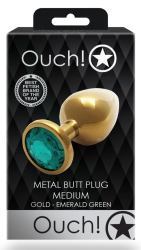 Bijou – arany-zöld korong alakú anális izgató