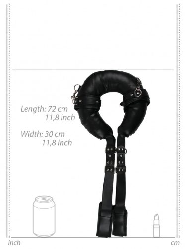 Párnázott hinta bilincsekkel – prémium érzéki élmény