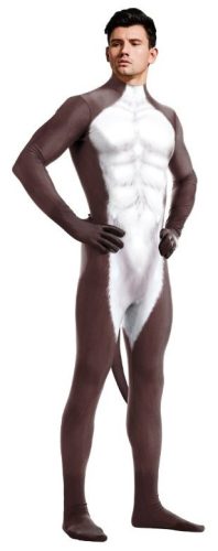 Donkey Cosplay – stílusos fehér-barna overál