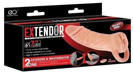 Extendor 7 – prémium pénisz maszturbátor 16 x 4,5 cm