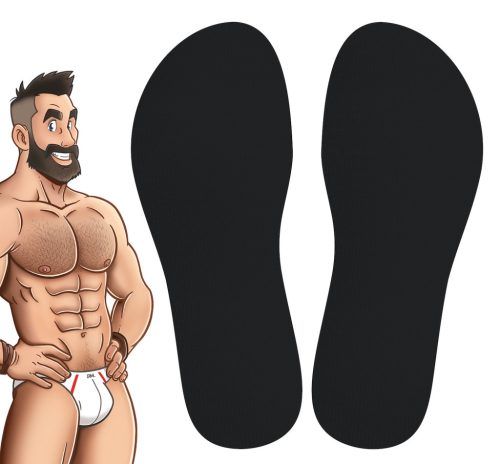 COLORS SneakXX – divatos fekete magas zokni