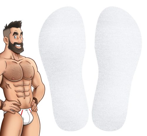 COLORS SneakXX – prémium fehér sportzokni