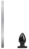 Plug Spade S – prémium anális kiegészítő, 9 x 5,3 cm, fekete