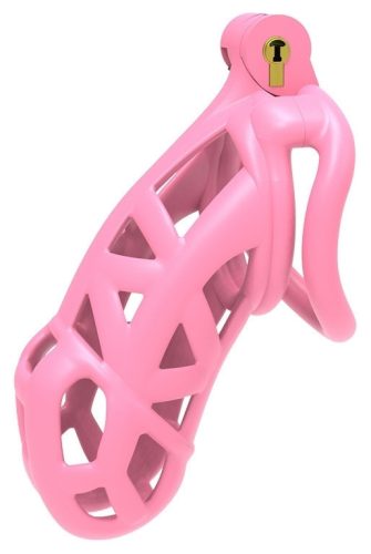 Cage Aspic XXL Pink – prémium maszturbátor, 11,5 x 3,3 cm