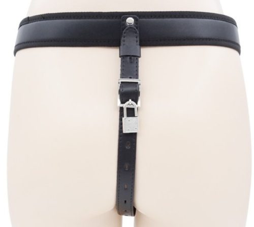 Belt Full Black – stílusos fekete kizáró öv
