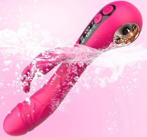 Vibro Rabbit Spotbit – érzéki G-pont vibrátor rózsaszínben