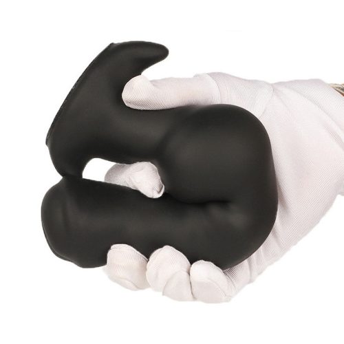 Dogsit Plug L – prémium anál dugó, 17 x 6,5 cm, fekete