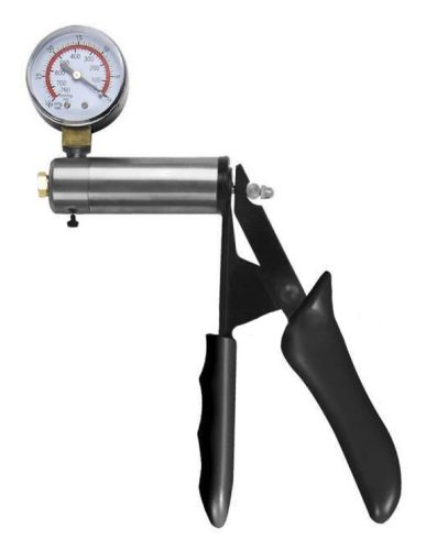 Prémium péniszpumpa – ezüst vezérlőfogantyúval