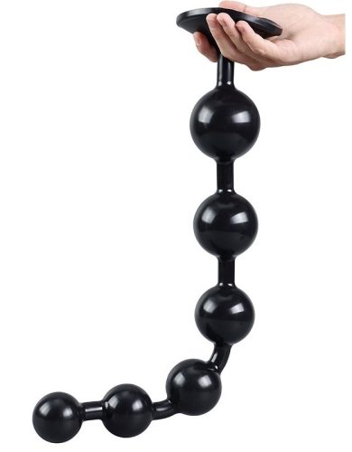 Somass XL – prémium intim golyók fekete színben