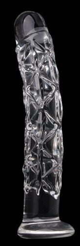 Diaglass M – üveg dildó 18 x 3.2 cm prémium élményhez