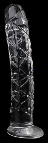 Diaglass L – üveg dildó, 20 x 3,8 cm