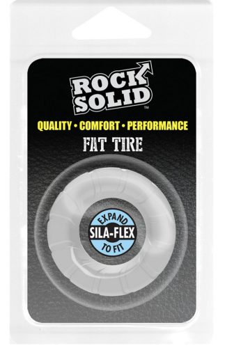 Fat Tire – prémium fehér péniszgyűrű 25 mm